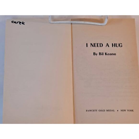 I Need a Hug by Bil Keane (1982, Mass Market Paperback) - Picture 4 of 5